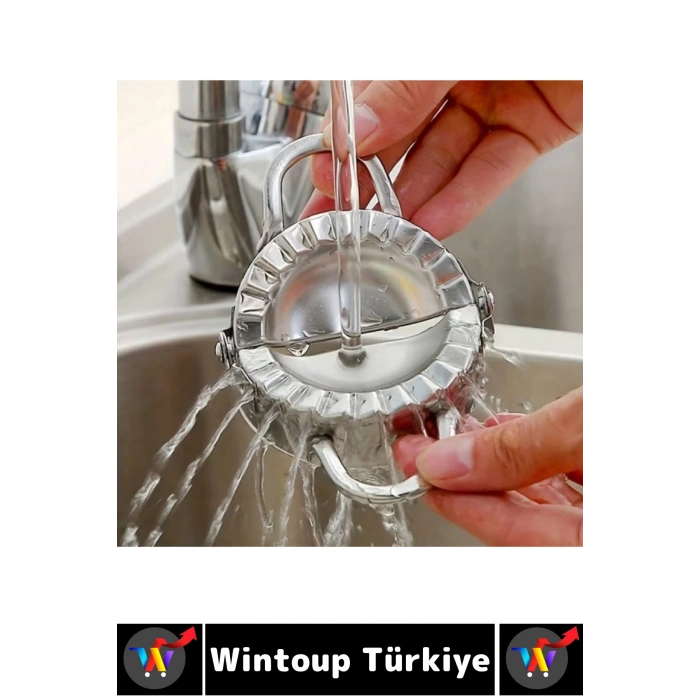 #HamurŞekillendirici Ergonomik Koku Yapmaz Kolay Temizlenir Makinede Yıkanabilir Ev Mutfak Restoran Çiğ Börek Mantı Ravioli Poğaça Şekil Verme Kalıbı Tırtıklı Kenarlı Pratik Hamur Kapatma Aparatı