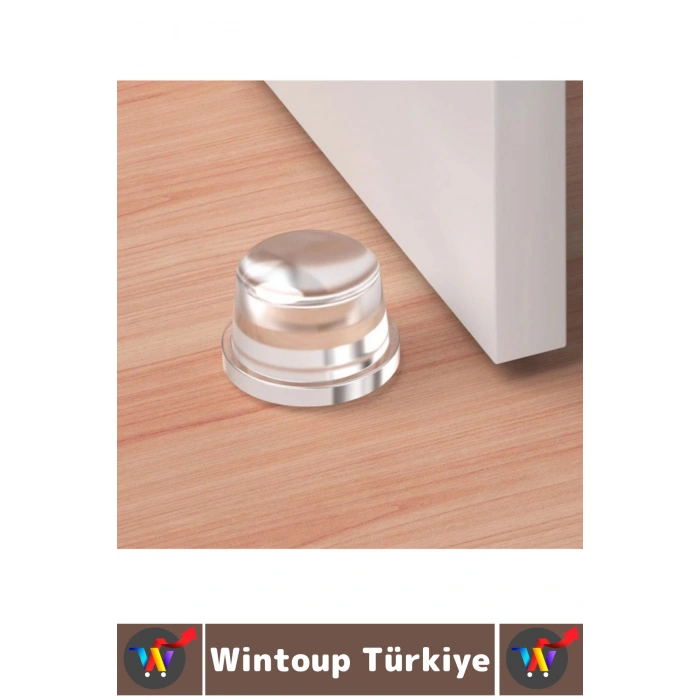 #KapıStoperi Güçlü Kendinden Yapışkanlı Kapı Pencere Yatak Arkası Dolap Kapakları Klozet Kapağı Duvar Fayans Cam Ahşap Plastik Hasar Gürültü Önleyici Darbe Emici Şeffaf Silikon Kapı Stoperi 3 Adet