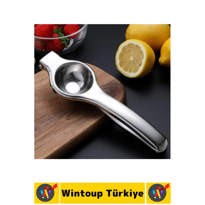 #LimonSıkacağı Dayanıklı Kırılmaz Bükülmez Kolay Temizlenir Mutfak Bar Kokteyl Sos Hazırlığı El Yormayan Pratik Paslanmaz Çelik Küçük Portakal Mandalina Misket Limon Sıkacağı