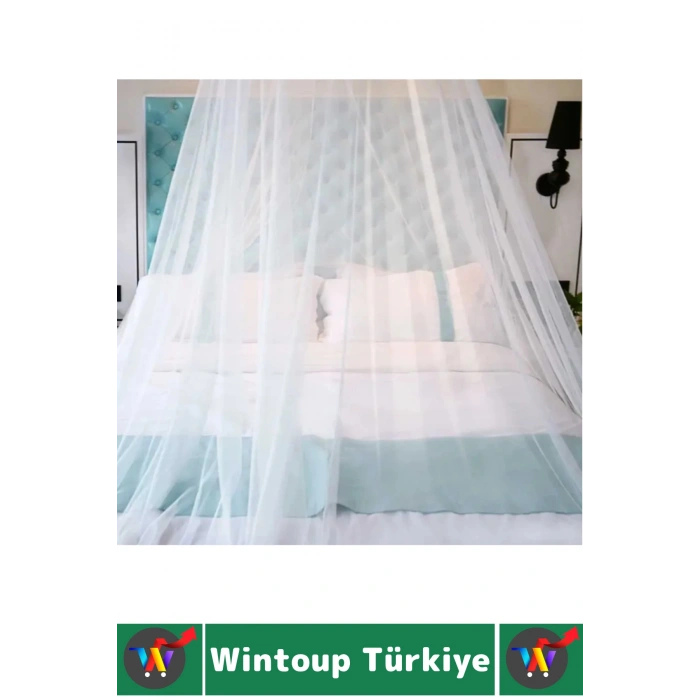 #Cibinlik Ev Çocuk Yatak Odası Kamp Tatil Sivrisinek Haşere Vızıltı Ses Önleyici Kaliteli Rahat Uyku Sağlayan Kolay Takılabilir Şık Estetik Pratik Tül Cibinlik 200 X 800 X 60 Cm