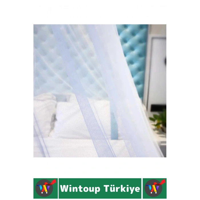 #Cibinlik Ev Çocuk Yatak Odası Kamp Tatil Sivrisinek Haşere Vızıltı Ses Önleyici Kaliteli Rahat Uyku Sağlayan Kolay Takılabilir Şık Estetik Pratik Tül Cibinlik 200 X 800 X 60 Cm