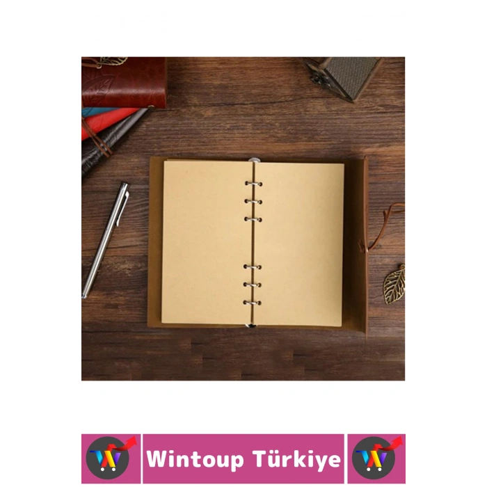 #Defter Okul Ofis Günlük Not Ajanda Hatıra Anı Tutma Eş Sevgili Anneler Babalar Öğretmenler Günü Çok Şık Dekoratif Hediyelik Yaprak Tasarımlı Çizgisiz Pembe Deri Defter