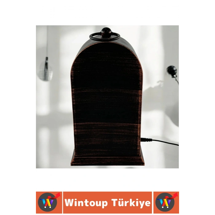 #LedAydınlatma Dekoratif Ev Ofis Hediyelik Klasik Romen Rakamı Saat Tasarımı Nostaljik Retro Çok Şık Modern Estetik Eskitme Görünümlü Led Işıklı Alev Efektli Şömine 27 X 15 Cm