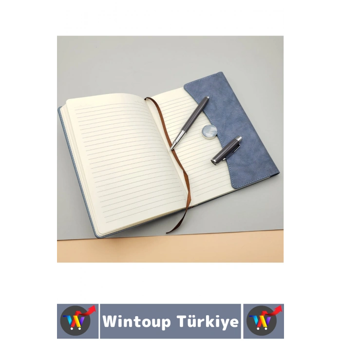 #Defter Okul Ofis Günlük Not Ajanda Hatıra Anı Tutma Eş Sevgili Anneler Babalar Öğretmenler Günü Çok Şık Mıknatıslı Kutu Dekoratif Hediyelik Çantalı Siyah Deri Defter Tükenmez Kalem Premium Set