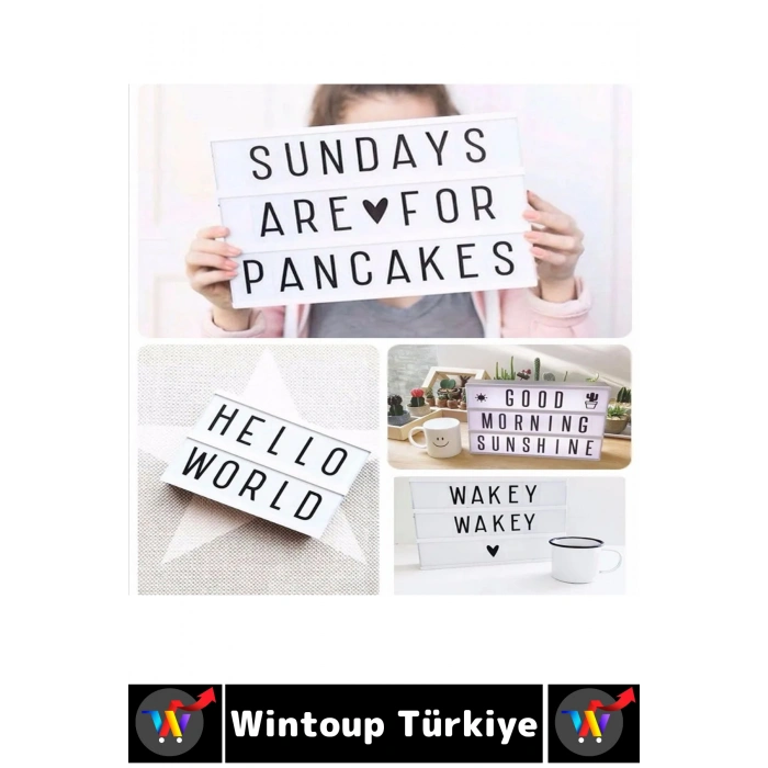 #YazıPanosu Dekoratif Anne Baba Sevgili Nişanlı Eş Evlilik Teklifi Kişiye Özel Anlamlı Hediyelik Harf Rakam Sembol Emojili A4 Led Işıklı Çok Şık Estetik Pilli Yazı Panosu Lightbox