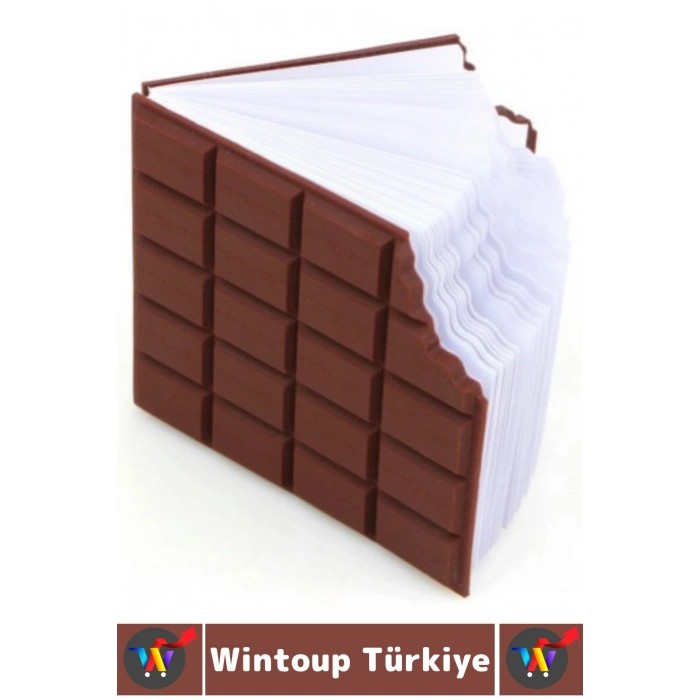 #Defter Dekoratif Sevgili Eş Nişanlı Anlamlı Hediye Okul Günlük Ders Şık Estetik Kahverengi Çikolata Görünümlü Kokulu Not Defteri