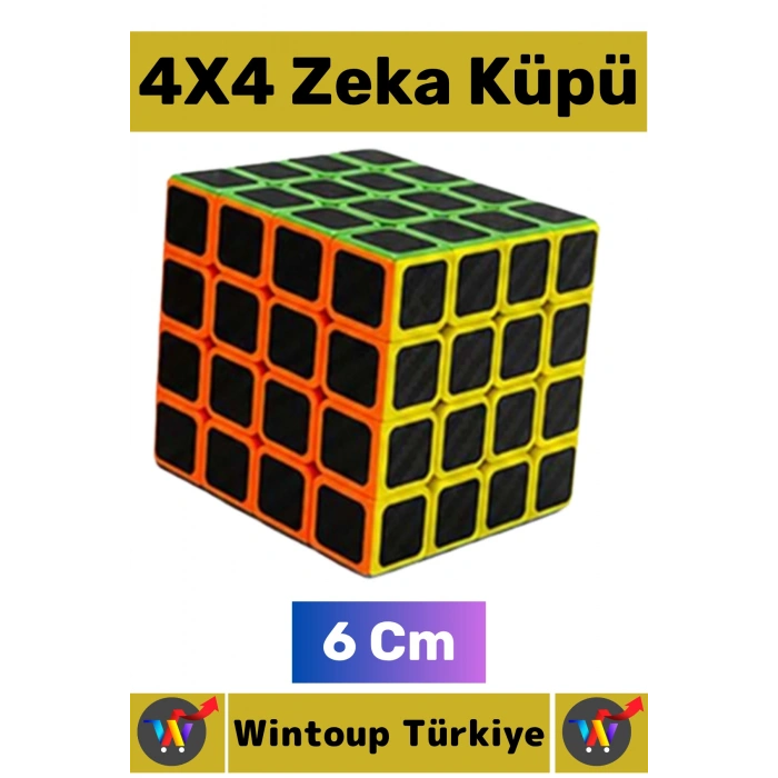 #Oyuncak Premium El Göz Koordinasyon Geliştirici Çocuk Eğitici Öğretici Stres Giderici Eğlenceli İlgi Çekici Karbon Fiber Görünümlü 4 X 4 Çocuk Zeka Küpü 6 Cm