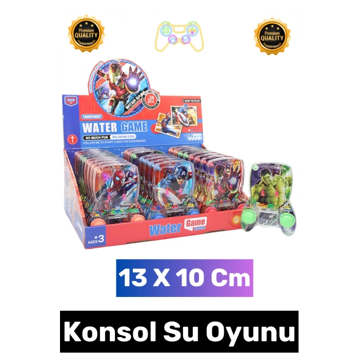 #Oyun Çocuk Eğitici El Göz Koordinasyonu Beceri Gelişimi Eğlenceli Stres Atma Halka Geçirme Oyun Koleksiyon Hediyelik Şık Nostaljik Yenilmezler Temalı Simli El Konsolu Su Oyunu