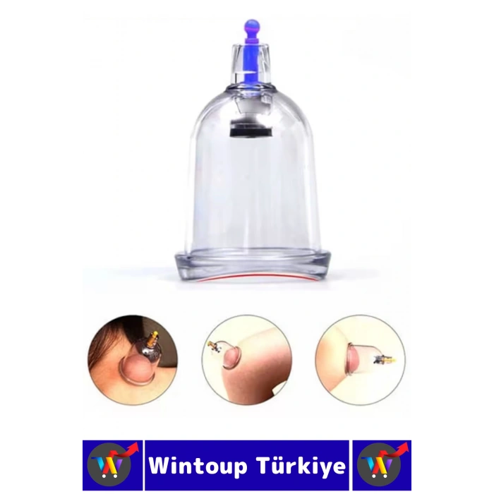 #Hacamat Geleneksel Tedavi 100 Adet 7 No Selülit Çatlak Giderici Vakumlu Kupa Seri 1 Adet Yüz Hassas Bölge Uyumlu Tek İz Otomatik Kalem Premium Hacamat Seti