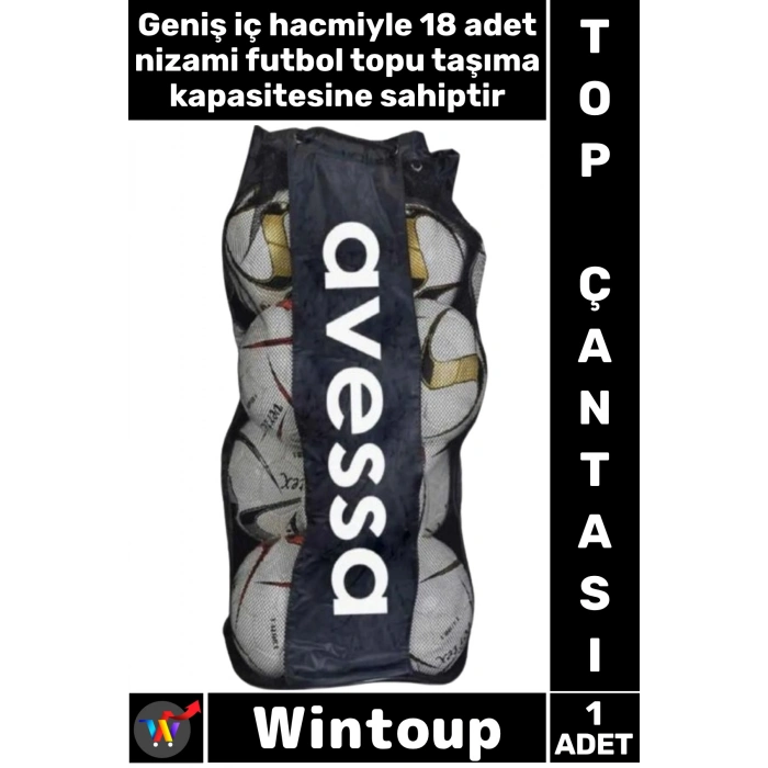 #Çanta Profesyonel Dayanıklı Geniş İç Hacimli Futbol Basketbol Voleybol Kulüp Takımı Spor Okulu Beden Eğitimi Dersi Antrenman 18 Top Kapasiteli Taşıma Çantası 1 Adet