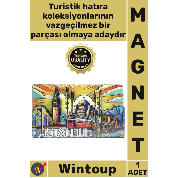 #Magnet Model Silüet Dekoratif Hediyelik Buzdolabı Eşyası Şık Tasarım Ahşap İstanbul Temalı Magnet
