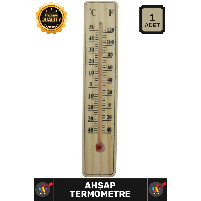 #Termometre Hassas Duvar Tipi Ev Ofis Derece Ahşap Oda Sıcaklığı Sıcaklık Ölçümü Termometresi Küçük Boy