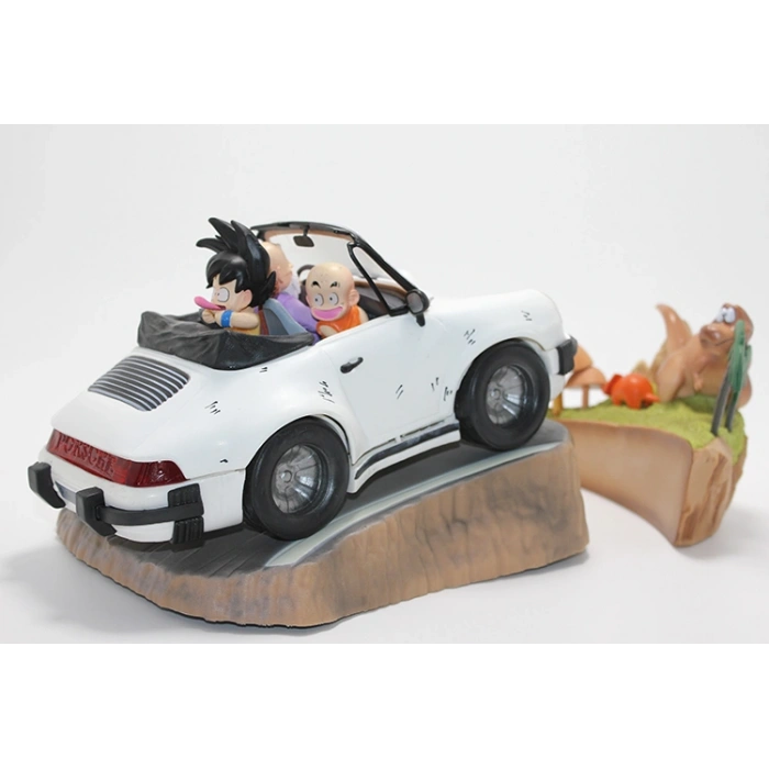 Anime Dragon Ball Son Goku, Kuririn, Usta Roshi Figürü 17 Cm