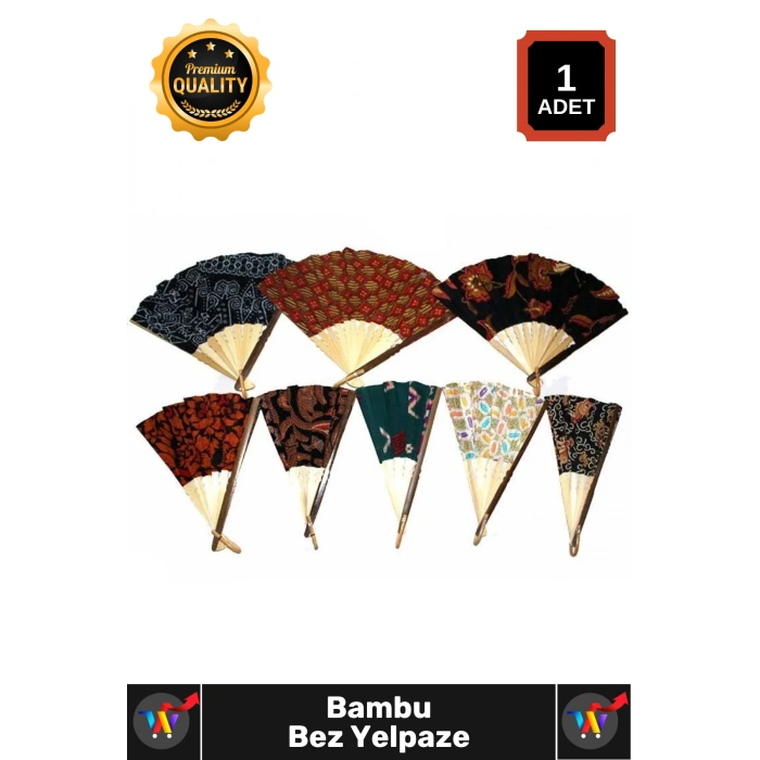 #Yelpaze Küçük Boy Estetik Şık Fonksiyonel Hafif Dayanıklı Özel Tasarım Hediyelik Bambu Bez Yelpaze