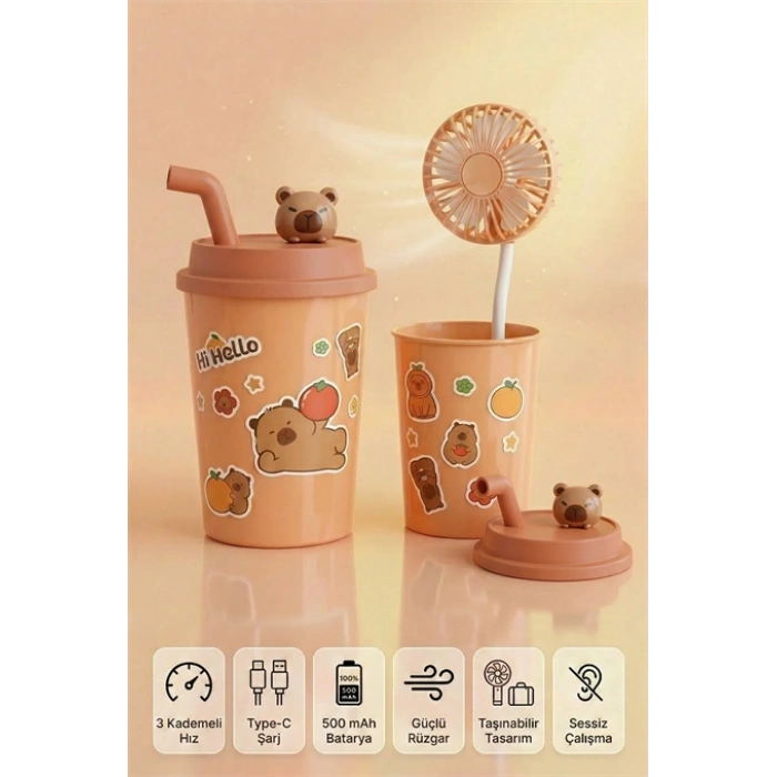 BARDAK MODEL MİNİ AYICIKLI FAN
