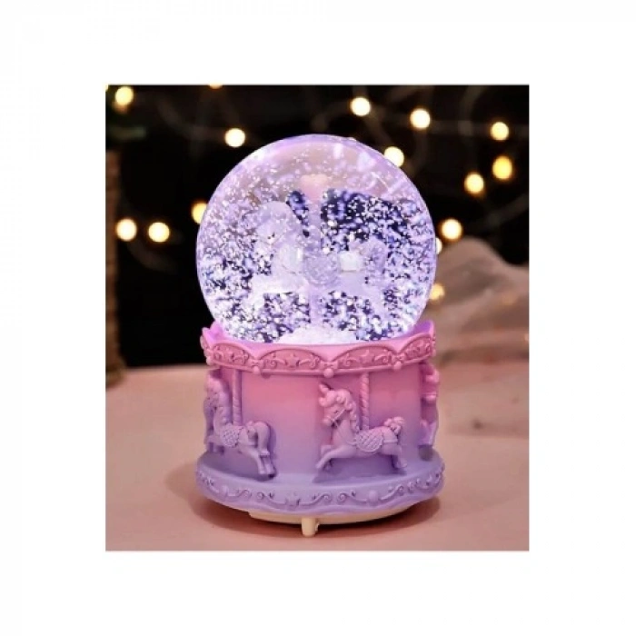 Bebek Unicorn Kar Küresi