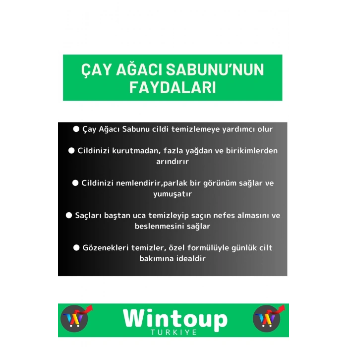 Bitkisel Çay Ağacı Sabunu Doğal Üretim Tüm Cilt Tipleri İçin Uygun 2 Adet