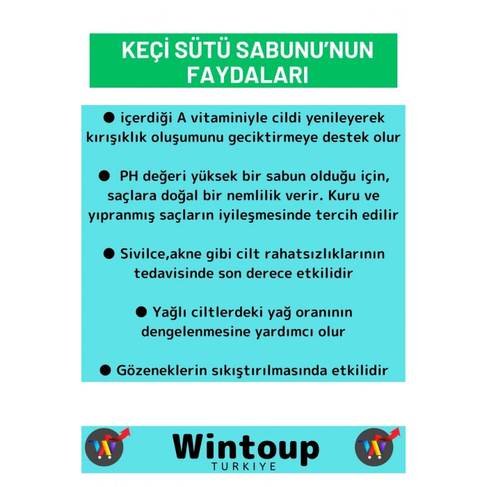 Bitkisel Keçi Sütü Sabunu Doğal Üretim Tüm Cilt Tipleri İçin Uygun 2 Adet