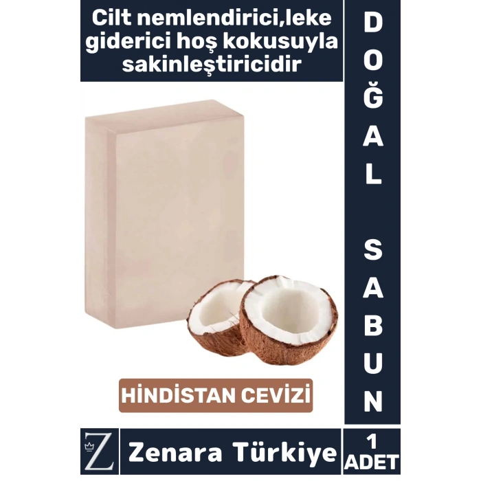 Bitkisel Organik %100 Doğal Saç Yüz Vücut El Kullanım Nemlendirici Hoş Kokulu Sabun HİNDİSTAN CEVİZİ