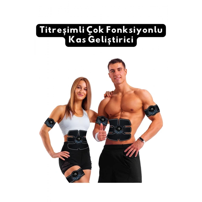 Body Sixpack Kol Bacak Karın Kası Geliştirici Titreşimli Spor Aleti