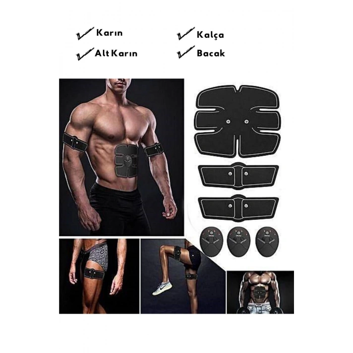 Body Sixpack Kol Bacak Karın Kası Geliştirici Titreşimli Spor Aleti