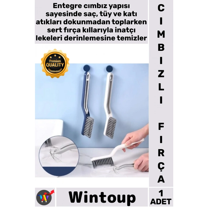 #Fırça Banyo Zemin Fayans Köşe Pencere Derz Toz Sert Kapı Rayı Çatlak Leke Cımbızlı Temizlik Fırçası