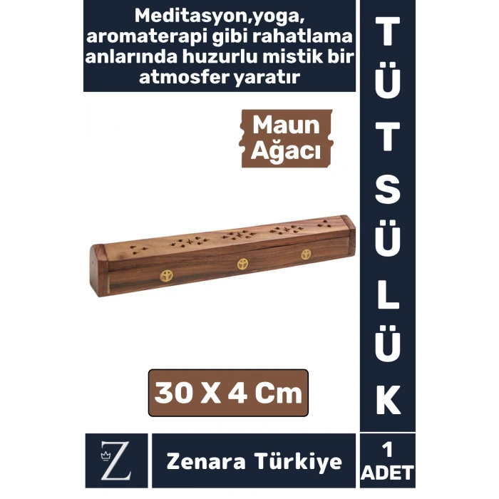 Dayanıklı Yoga Chakra Meditasyon Aromaterapi Pozitif Enerji Yüksek Kalite Maun Ağacı TABUT TÜTSÜLÜK