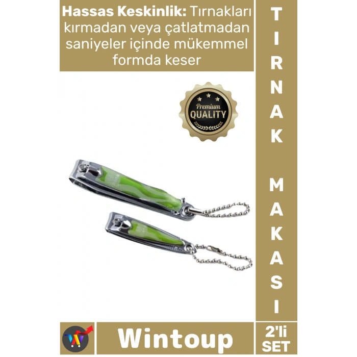 #TırnakMakası Paslanmaz Çelik Keskin Ergonomik Manikür Pedikür Set Renkli Vakumlu Tırnak Makası 2li