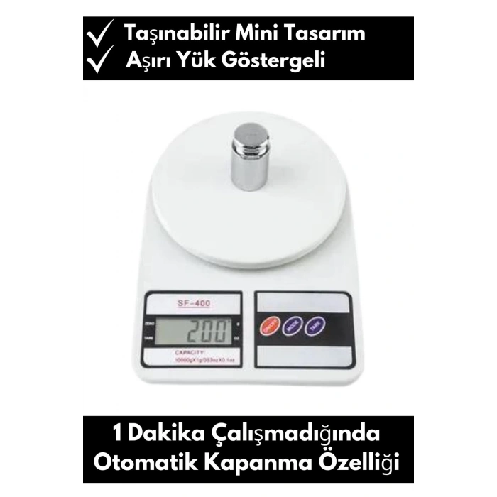 Dijital Mutfak Tartısı Sporcu Makro Kalori Hesaplama Özel Hassasiyetli Dijital Terazi