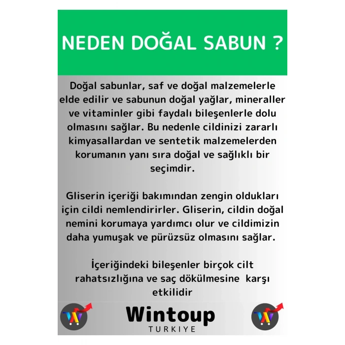 Doğal Kil Sabunu Özel Üretim Tüm Cilt Tipleri İçin Uygun 3 Adet 100gr