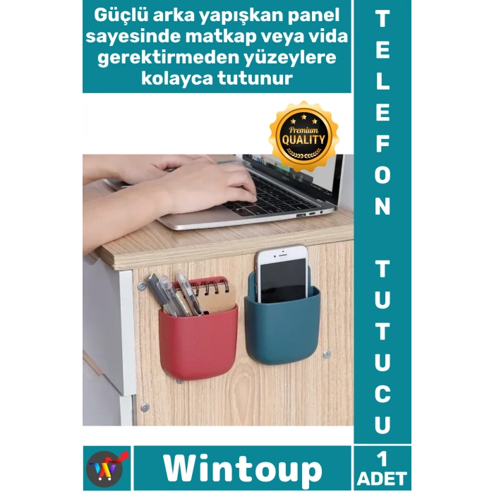 #TelefonTutucu Yapışkanlı Plastik Kablo Düzenleme Kumanda Tutucu Duvara Monte Telefon Şarj İstasyonu