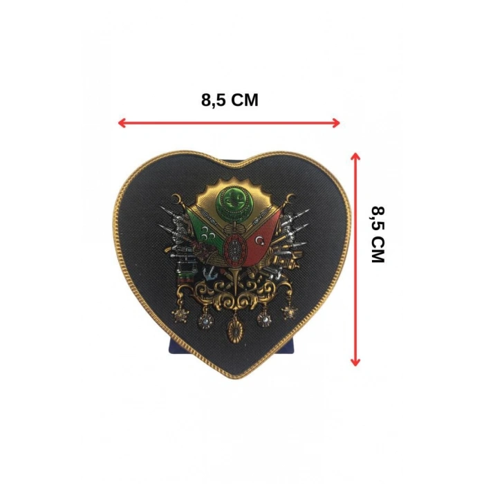 Ebed-Müddet 3D Kabartmalı Arka Destekli Masa Üstü 8.5 cm Devlet-i