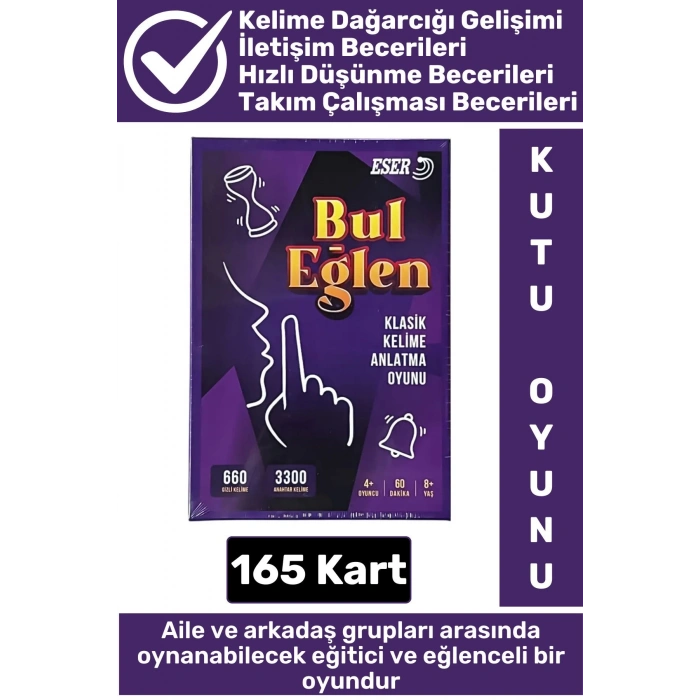 Eğitici Görsel Algı Hafıza Dikkat Bilgi Beceri Zeka Gelişimi Çocuk Yetişkin Oyun BUL EĞLEN