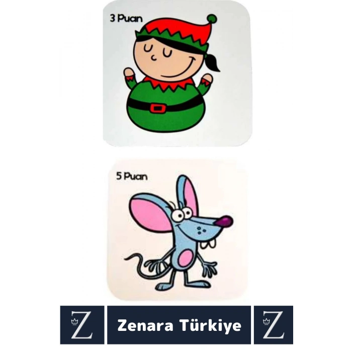 Eğlenceli Görsel Algı Zeka Hafıza Dikkat Konsantrasyon Geliştiren Eğitici Grup Takım Oyunu FARKI BUL