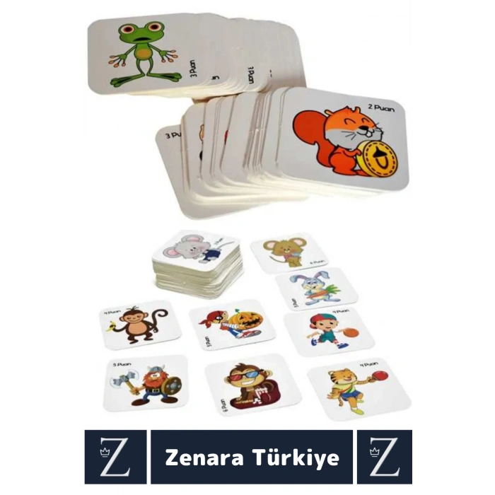 Eğlenceli Görsel Algı Zeka Hafıza Dikkat Konsantrasyon Geliştiren Eğitici Grup Takım Oyunu FARKI BUL