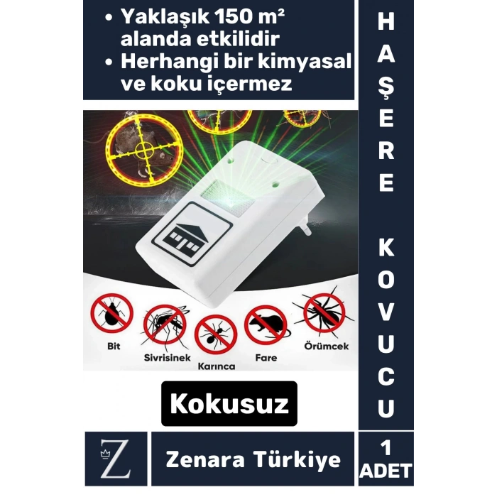 Ekonomik Kimyasal İçermeyen Kokusuz Dumansız Zararsız Fare Kemirgen Haşere Kovucu Uzaklaştırıcı