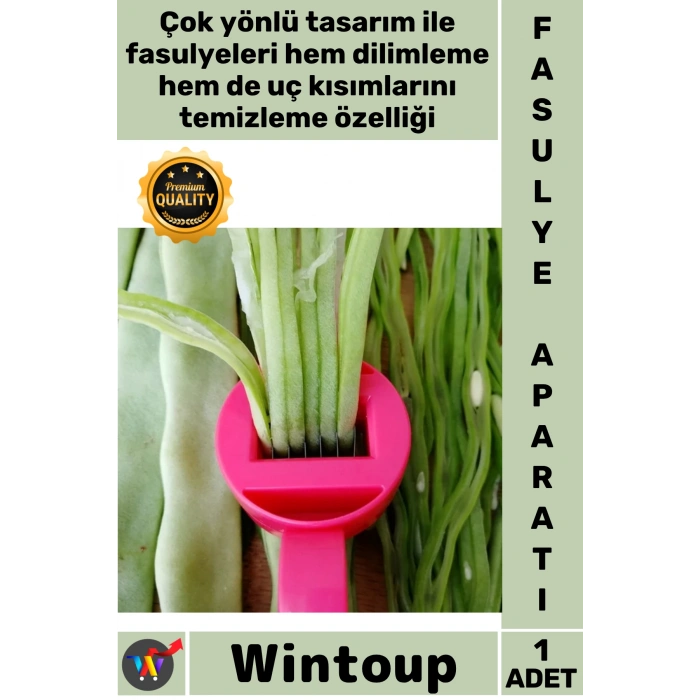 #FasulyeAyıklayıcı Ergonomik Çelik Bıçaklı Kesici Hızlı Dayanıklı Pratik Fasulye Ayıklama Aparatı