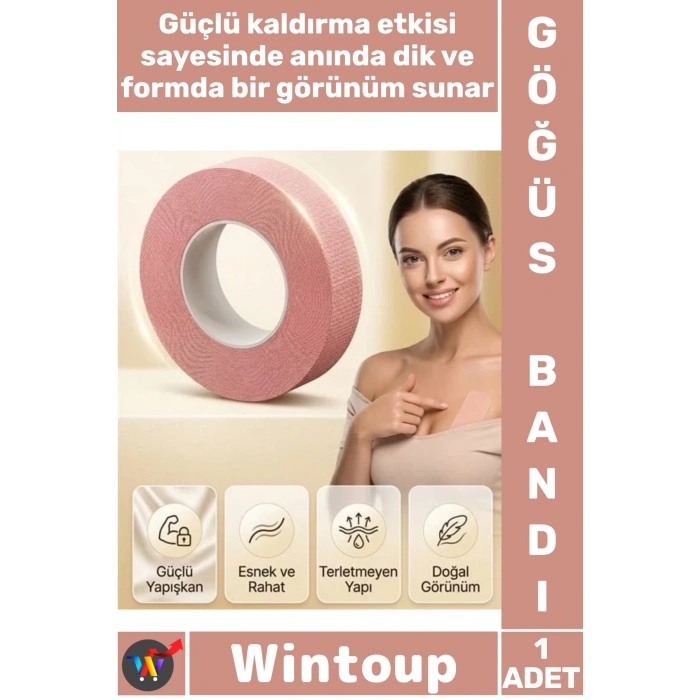 #GöğüsBandı Medikal Su Geçirmez Esnek Cilt Dostu Form Toparlayıcı Şık Göğüs Dikleştirme Bandı İnce