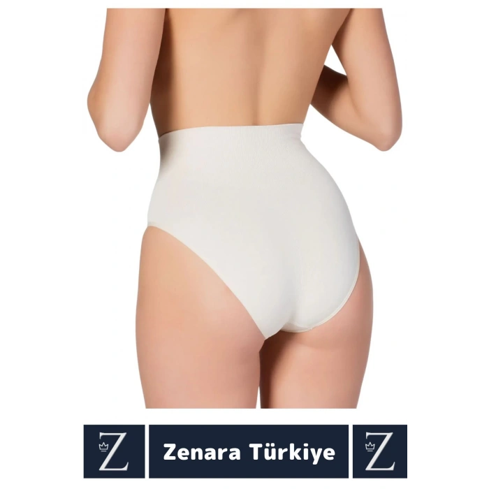 Gündelik İz Göstermez Alt Karın Toparlayan Sıkılaştıran İncelten Dikişsiz Yüksek Bel Slip Korse
