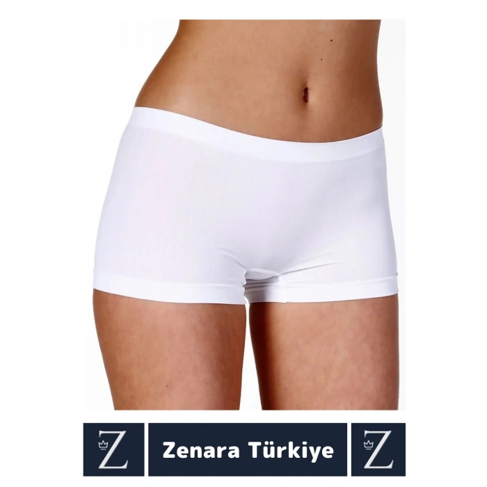 Gündelik İz Göstermez Düşük Bel Vücut Sıkılaştıran İncelten Toparlayan Dikişsiz Bato Boxer Korse