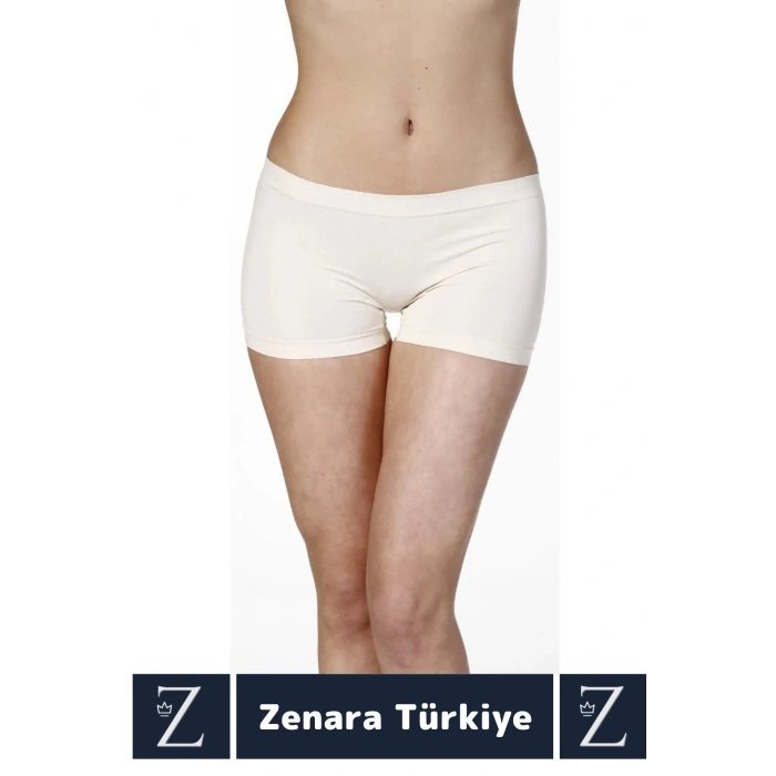 Gündelik İz Göstermez Düşük Bel Vücut Sıkılaştıran İncelten Toparlayan Dikişsiz Bato Boxer Korse