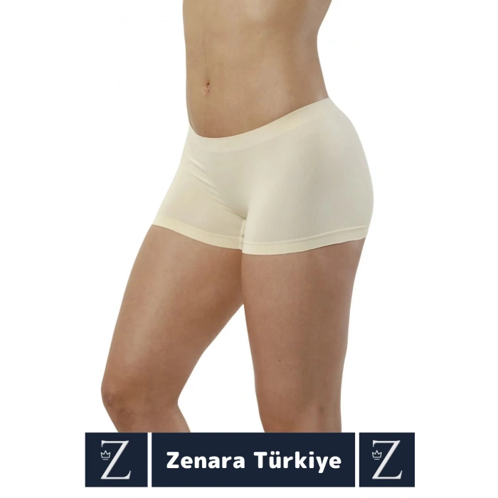 Gündelik İz Göstermez Düşük Bel Vücut Sıkılaştıran İncelten Toparlayan Dikişsiz Bato Boxer Korse