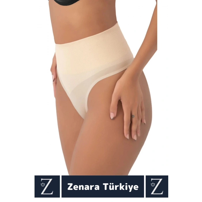 Gündelik İz Göstermez Kaymaz 2 Beden İncelten Sıkılaştıran Toparlayan Çok Şık Dikişsiz STRİNG Korse