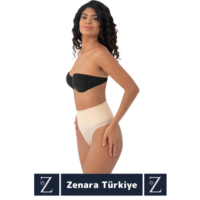 Gündelik İz Göstermez Kaymaz 2 Beden İncelten Sıkılaştıran Toparlayan Çok Şık Dikişsiz STRİNG Korse