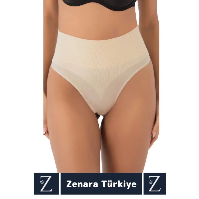 Gündelik İz Göstermez Kaymaz 2 Beden İncelten Sıkılaştıran Toparlayan Çok Şık Dikişsiz STRİNG Korse