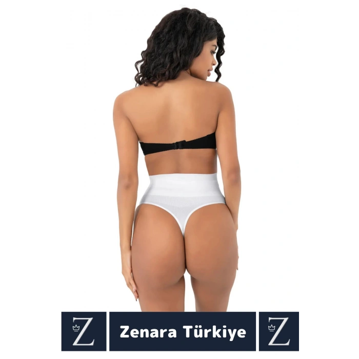 Gündelik İz Göstermez Kaymaz 2 Beden İnceltensıkılaştırantoparlayan Çok Şık Dikişsiz Stri̇ng Korse