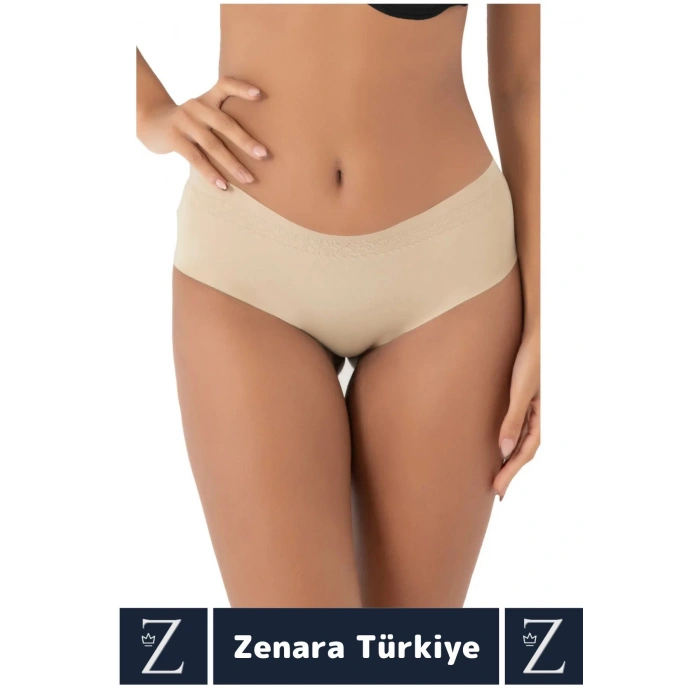 Gündelik İz Göstermez Vücut Sıkılaştıran İncelten Toparlayan Lazer Kesim Dikişsiz Bato Külot Korse