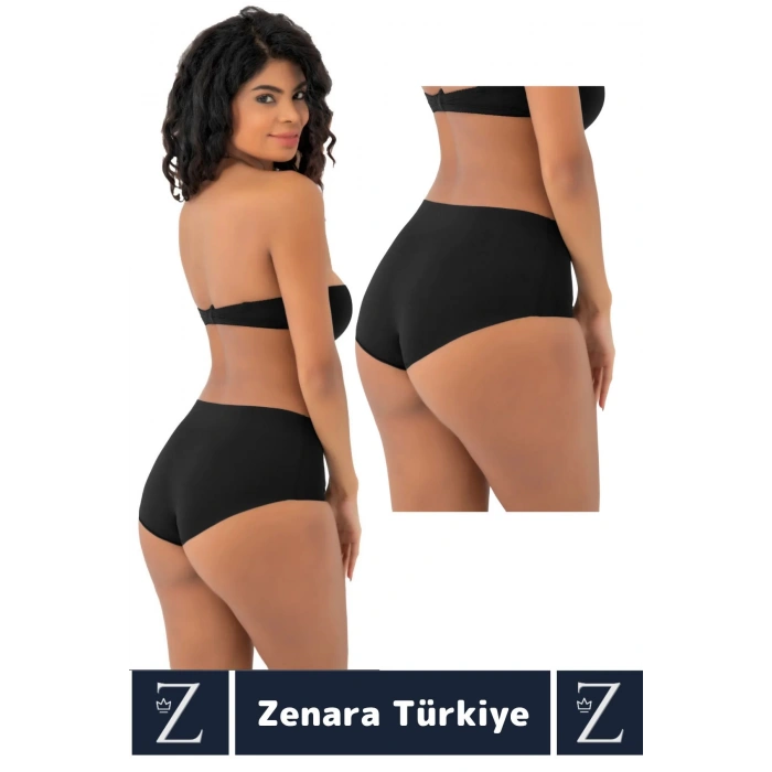 Gündelik İz Göstermez Vücut Sıkılaştıran İncelten Toparlayan Lazer Kesim Dikişsiz Bato Külot Korse