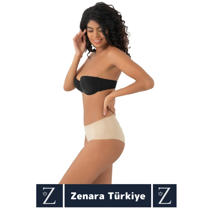 Gündelik İz Göstermez Vücut Sıkılaştıran İncelten Toparlayan Lazer Kesim Dikişsiz Bato Külot Korse