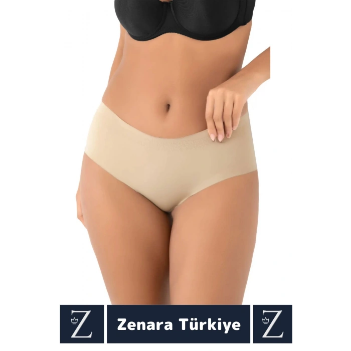 Gündelik İz Göstermez Vücut Sıkılaştıran İncelten Toparlayan Lazer Kesim Dikişsiz Bato Külot Korse